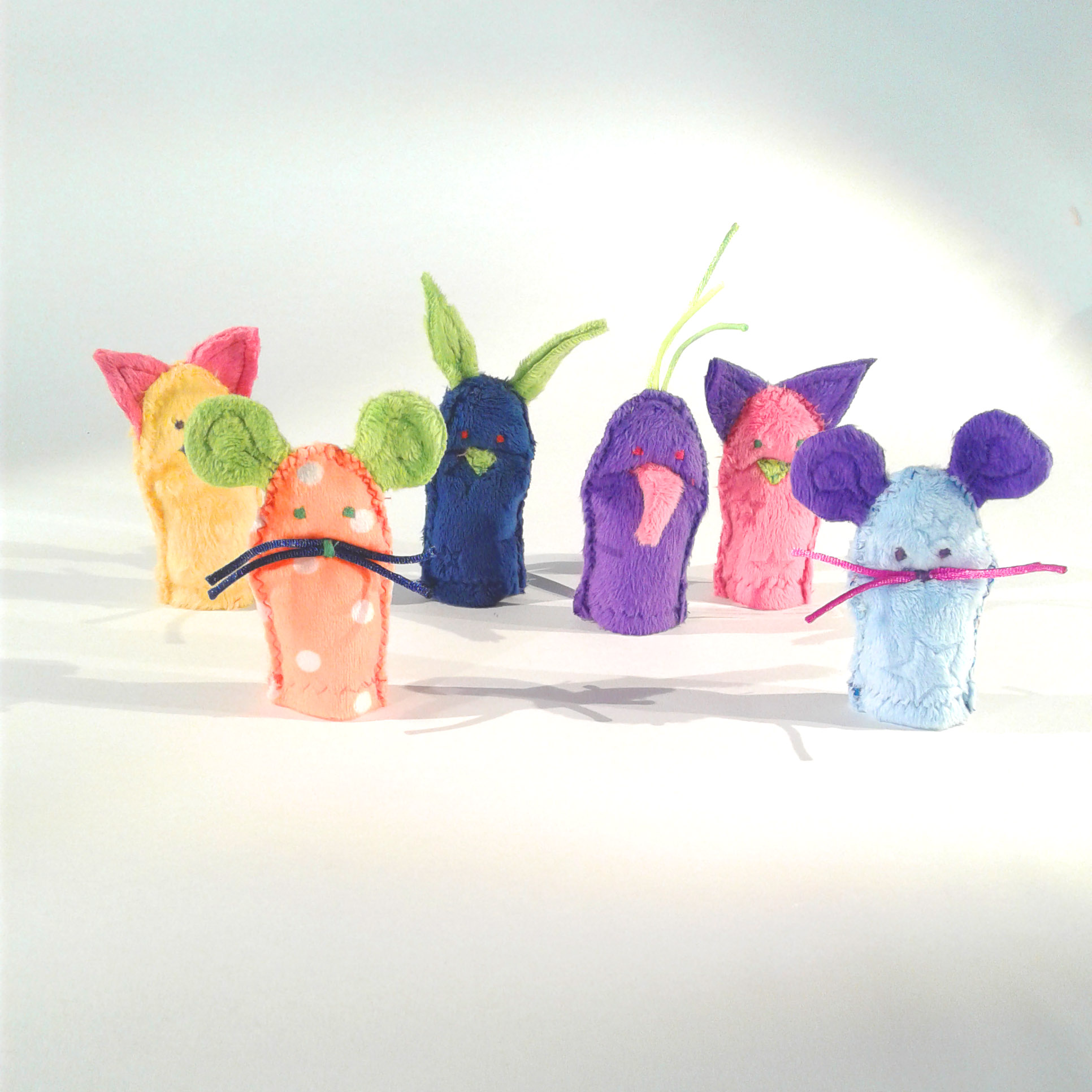 Marionnettes à doigts - comptines 2 : Collectif - Montessori